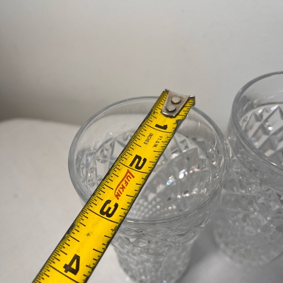 Anchor Hocking Wexford tumblers glasses
distinctive waffle diamond-cut pattern - Picture 5 of 7